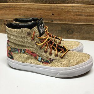 Vans Sk8-Hi Zio Ziegler Tribal Art OTW Gallery Size M4.5/W6